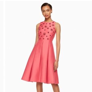 NEW WITH TAGS Kate Spade Embellished Midi Dress